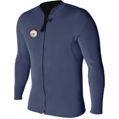 Vissla Mens Wetsuit Jacket 2mm Solid Sets Front Zip