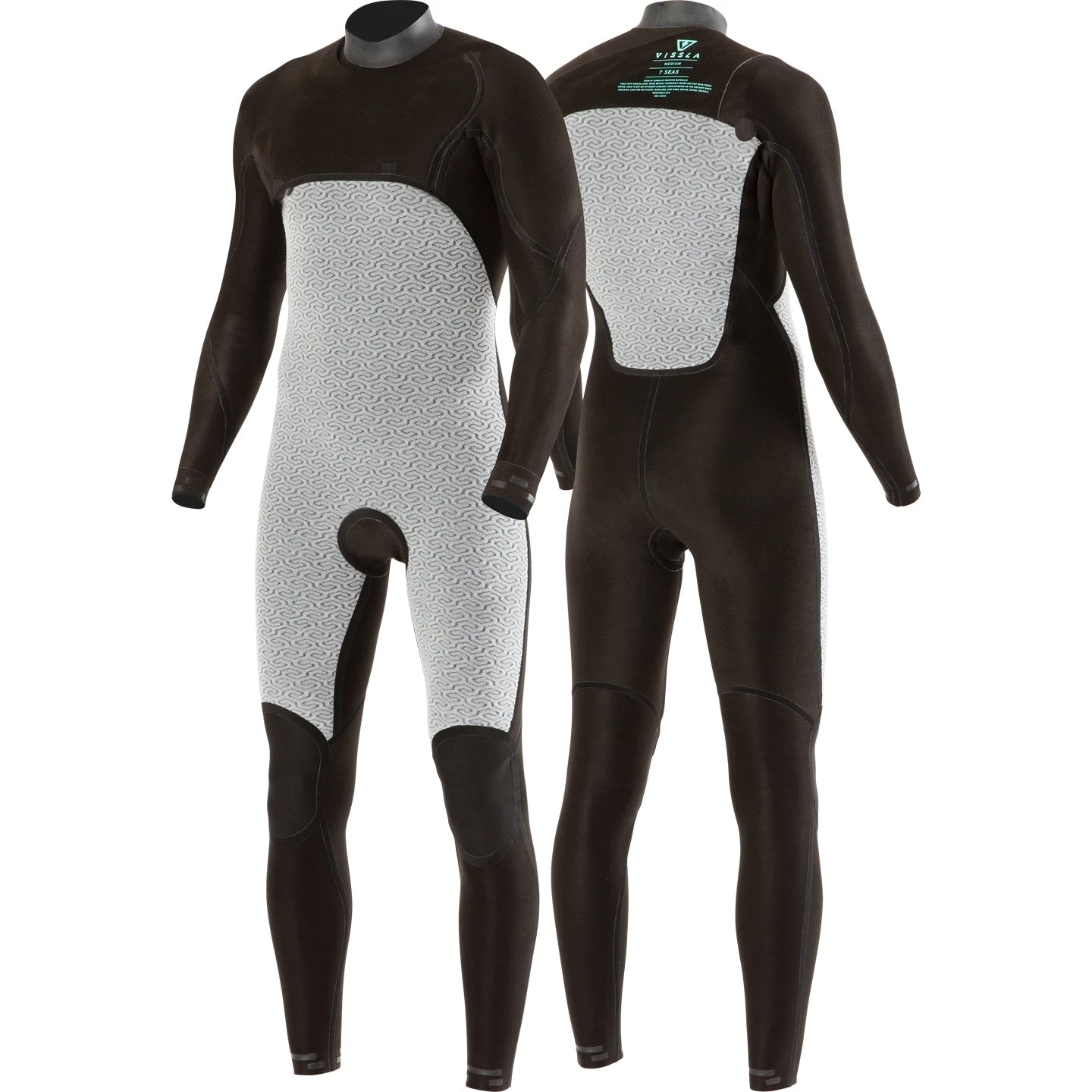 Vissla Boys Wetsuit 7 Seas 4/3 Chest Zip Full 5 Vissla Boys Wetsuit 7 Seas 4/3 Chest Zip Full - Image 3