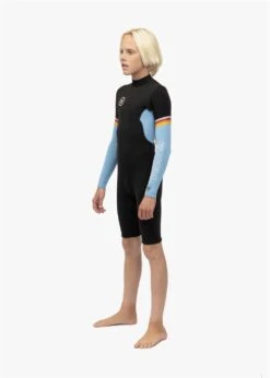 Vissla 7 Seas Raditude Boys 2-2 Ls Spring Wetsuit -Vissla Shop BW2217RL 9
