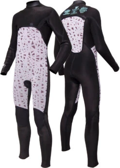 Vissla 7 Seas 3-2 Boys Chest Zip Full Wetsuit -Vissla Shop BW32M7FC RRD 2