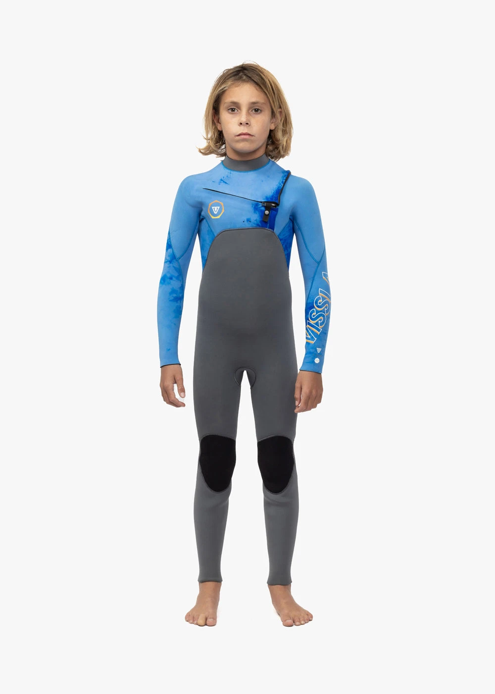 Vissla 7 Seas Boys 3-2 Full Chest Zip Wetsuit 3 Vissla 7 Seas Boys 3-2 Full Chest Zip Wetsuit