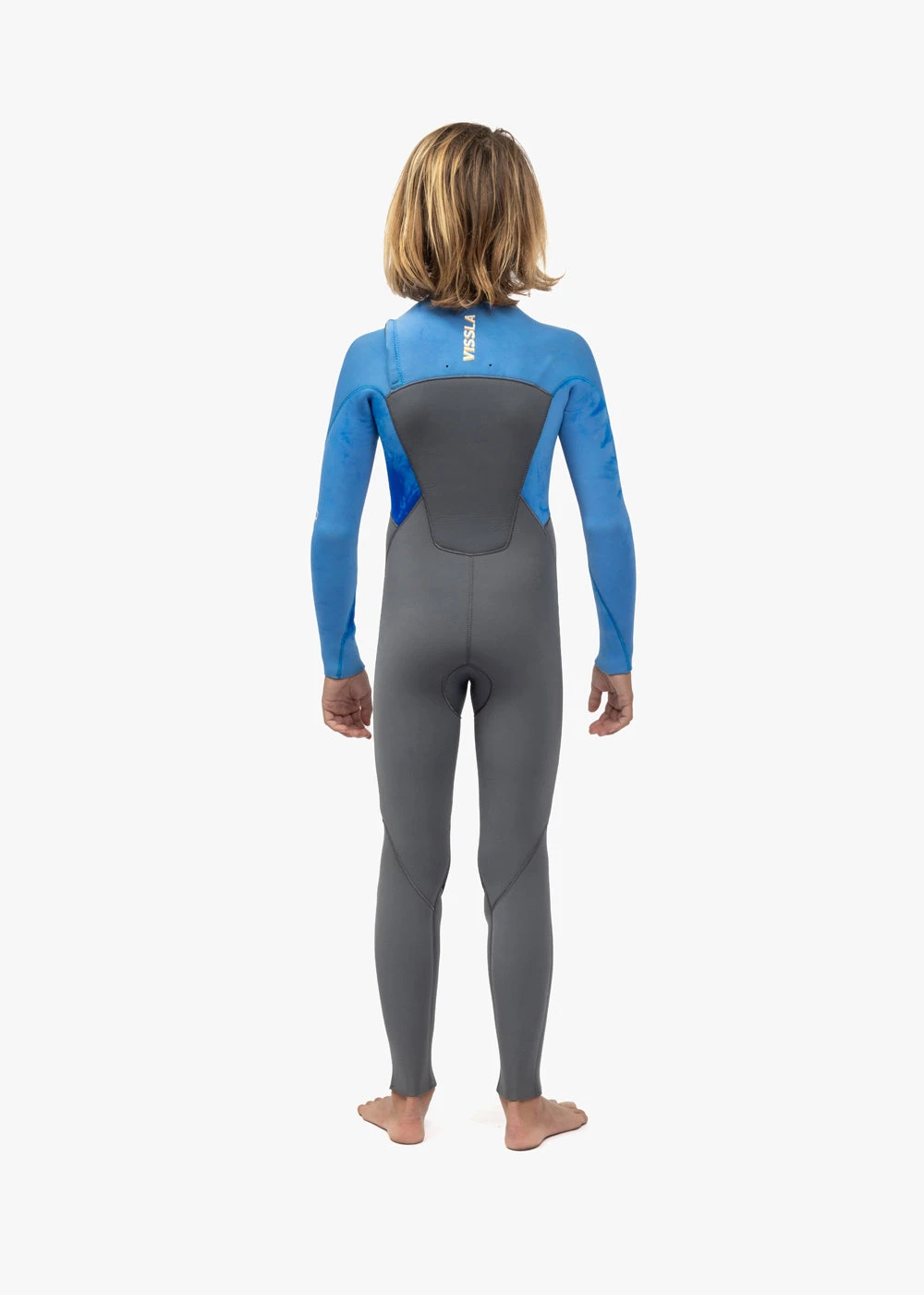 Vissla 7 Seas Boys 3-2 Full Chest Zip Wetsuit 4 Vissla 7 Seas Boys 3-2 Full Chest Zip Wetsuit - Image 2