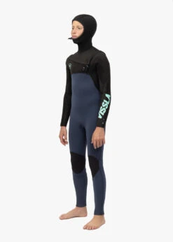 Vissla 7 Seas Boys 5-4-3 Full Hooded Chest Zip Wetsuit -Vissla Shop BW54Y7HC DST 8