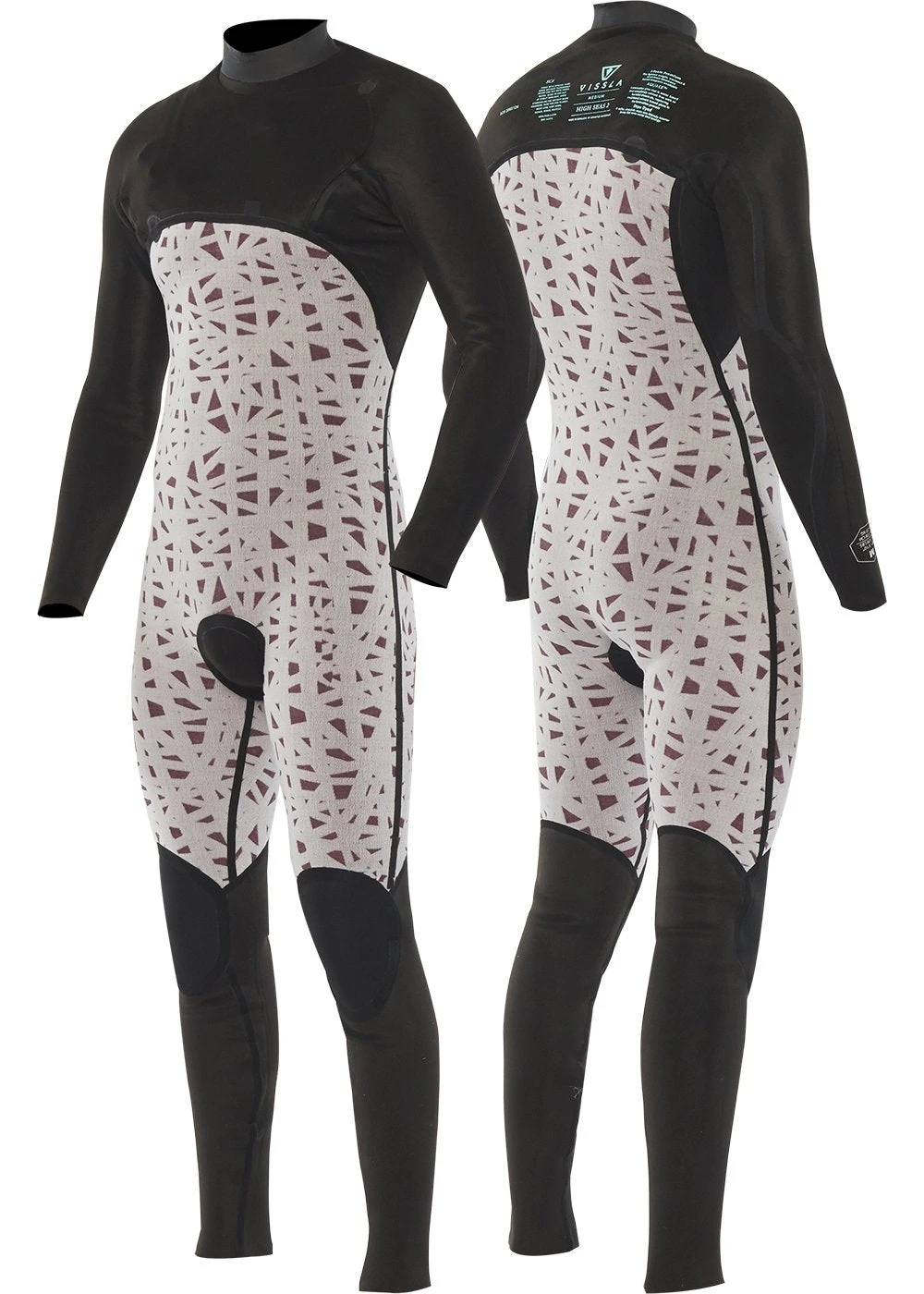 Vissla High Seas II 3-2 Full No Zip Wetsuit 6 Vissla High Seas II 3-2 Full No Zip Wetsuit - Image 4