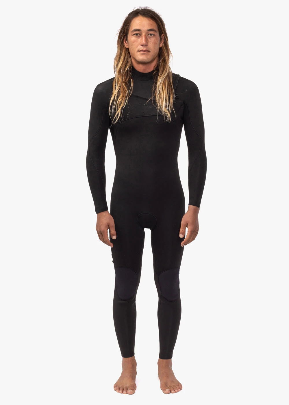 Vissla 7 Seas 4-3 Full Chest Zip Wetsuit- Tonal Logos