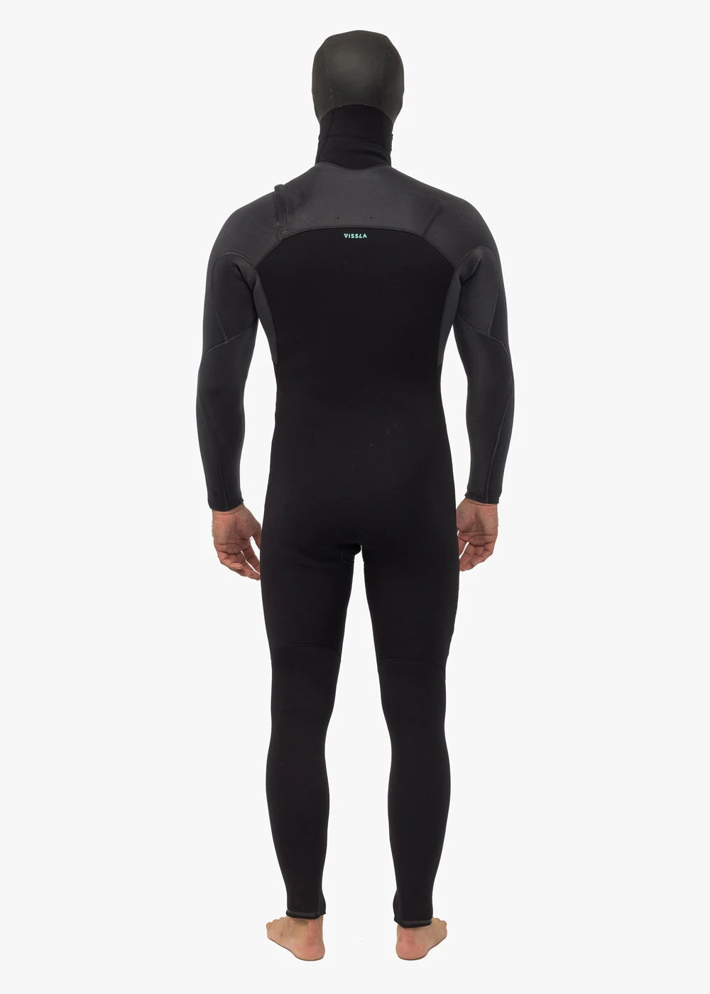 Vissla High Seas II 4-3 Full Hooded Chest Zip Wetsuit 4 Vissla High Seas II 4-3 Full Hooded Chest Zip Wetsuit - Image 2