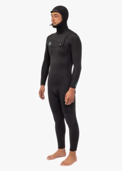 Vissla 7 Seas 6-5 Full Hooded Chest Zip Wetsuit -Vissla Shop MW65Y7HC BLK 8 4425e657 a2b3 4635 858f d776acf521e8