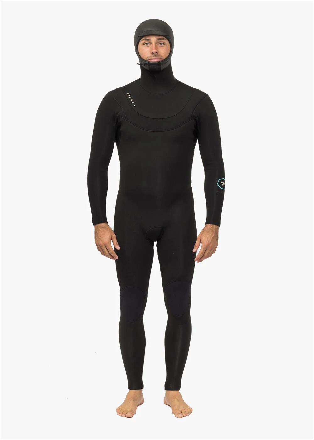 Vissla New Seas 4-3 Hooded U-Zip Wetsuit 3 Vissla New Seas 4-3 Hooded U-Zip Wetsuit
