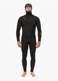 Vissla New Seas 5-4 Hooded U-Zip Wetsuit